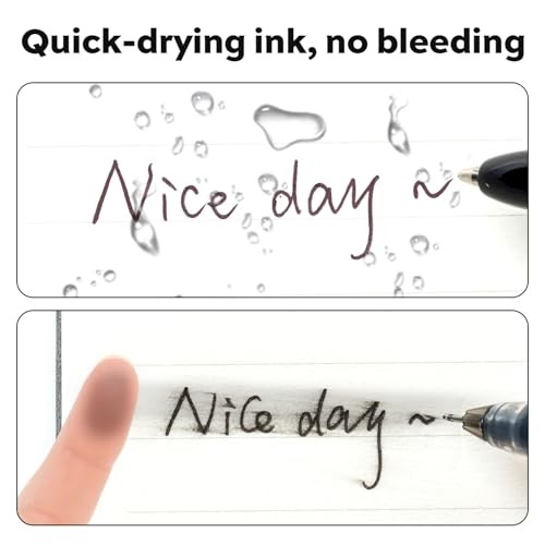 Pens Bulk, 50 Pack Retractable Ballpoint Pens, 1.0MM 1 Count (Pack of 50)