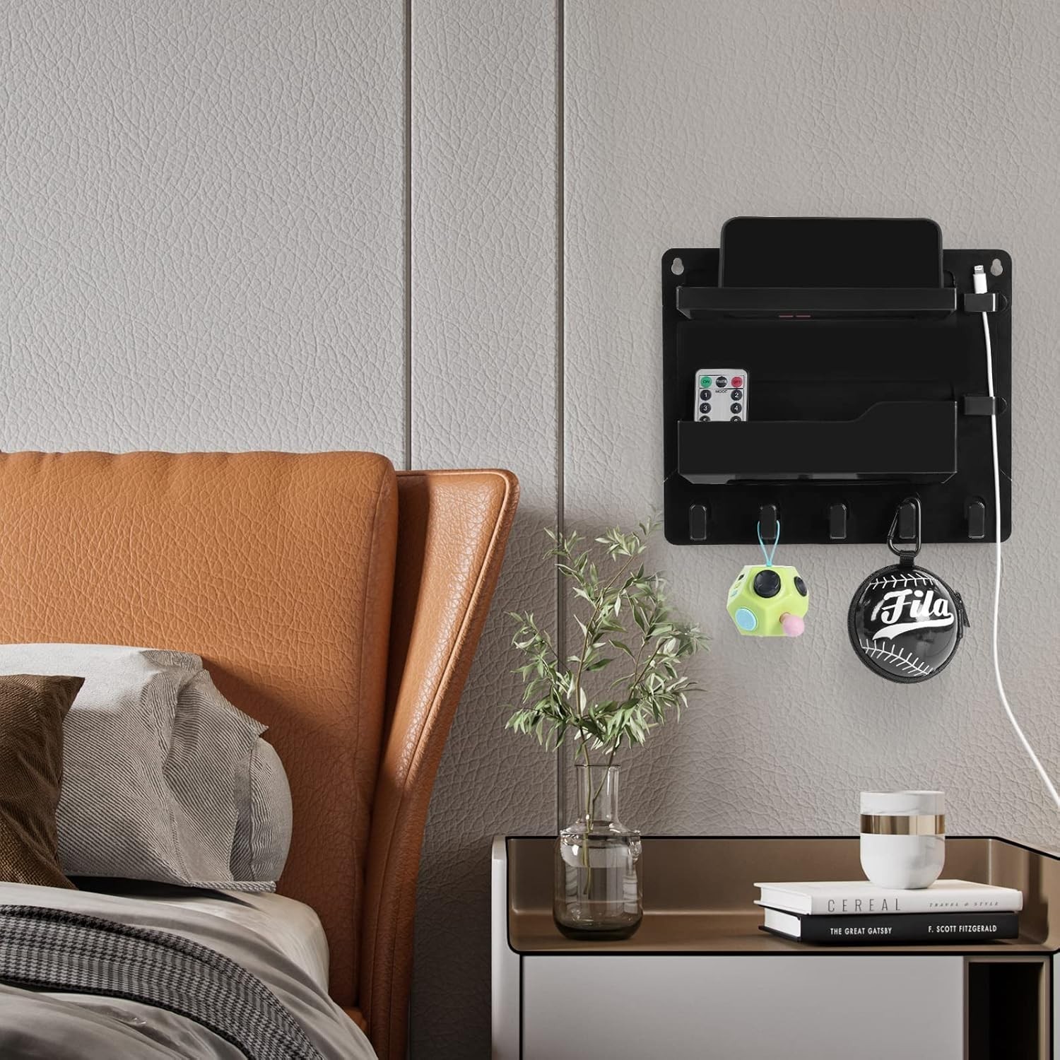 Compact Wall-Mounted Shelf with No-Trace Installation – Perfect for Small Spaces