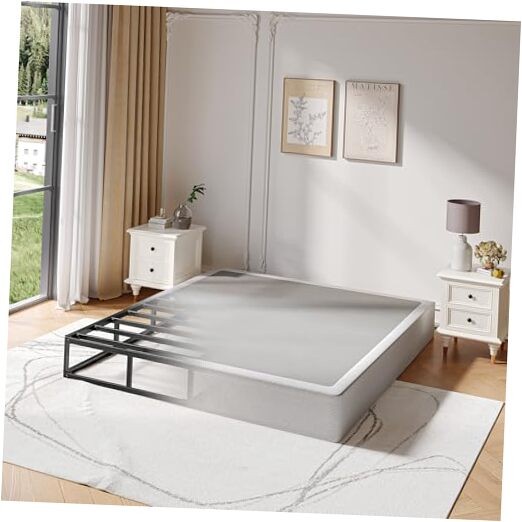 Box Spring 5 Inch, 3500 lbs Capacity, Metal Bed Base Size, King 5 Inches High
