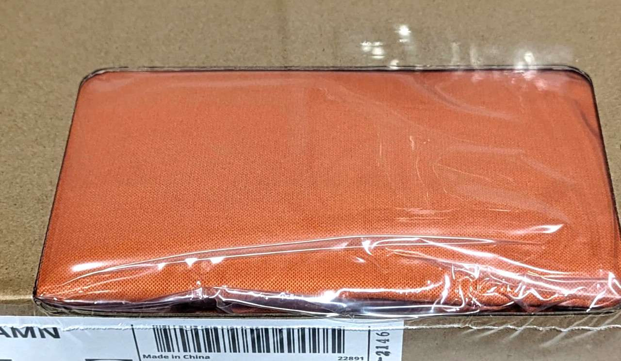 Ikea SODERHAMN One (1) Seat Section Cover Slipcover SAMSTA ORANGE New! Sealed!