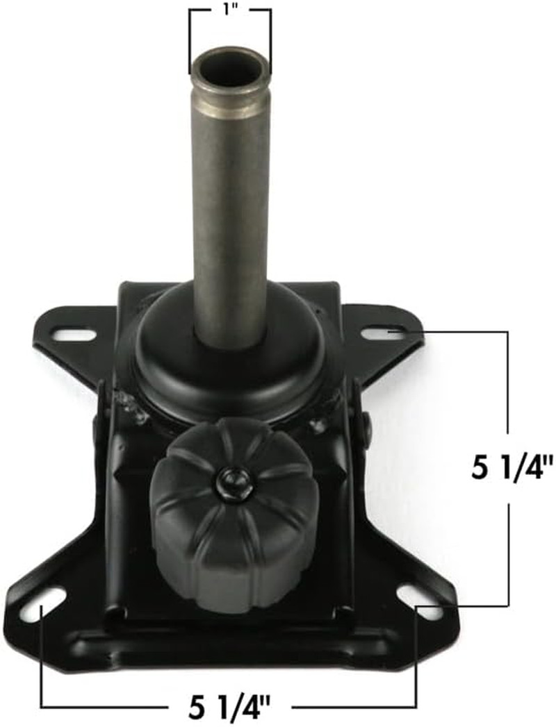 Douglas Swivel Tilt Mechanism for Caster Chair – 5.25″ x 5.25″ Bolt Pattern