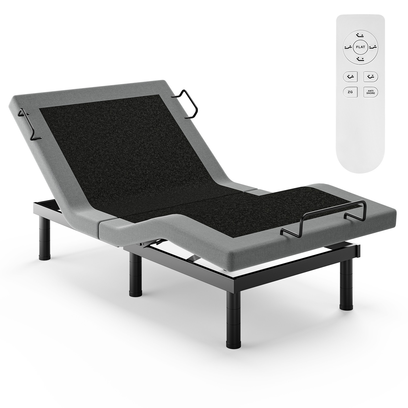 1000LBS Power Base Adjustable Bed Frame Wireless Remote Dual Motor Twin XL Size