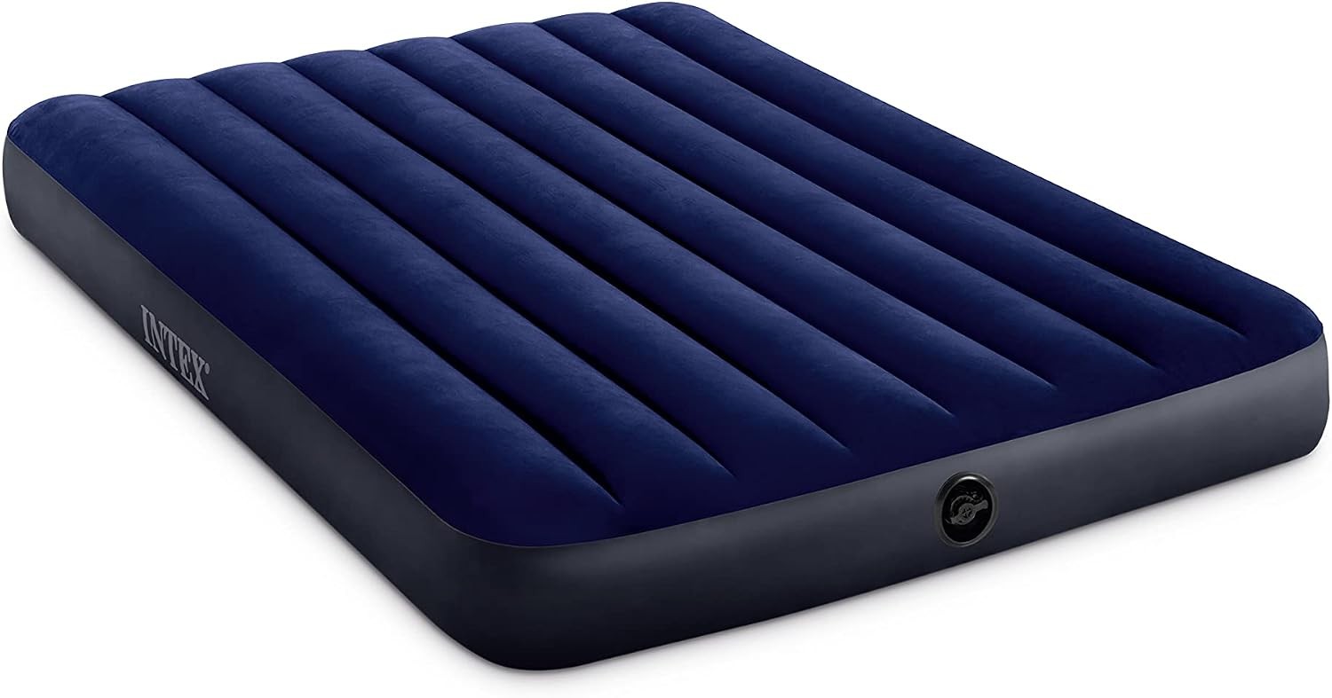 64758E Dura-Beam Standard Downy Air Mattress Fiber-Tech Full Size 10in Bed