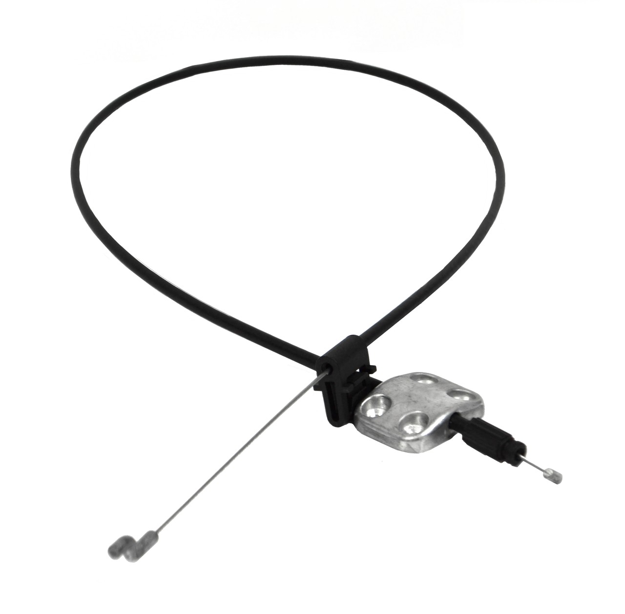 Recliner Handle Cable 5.25″ Exp Wire, 3mm Barrel, 37.25″, M.Bracket, S Tip