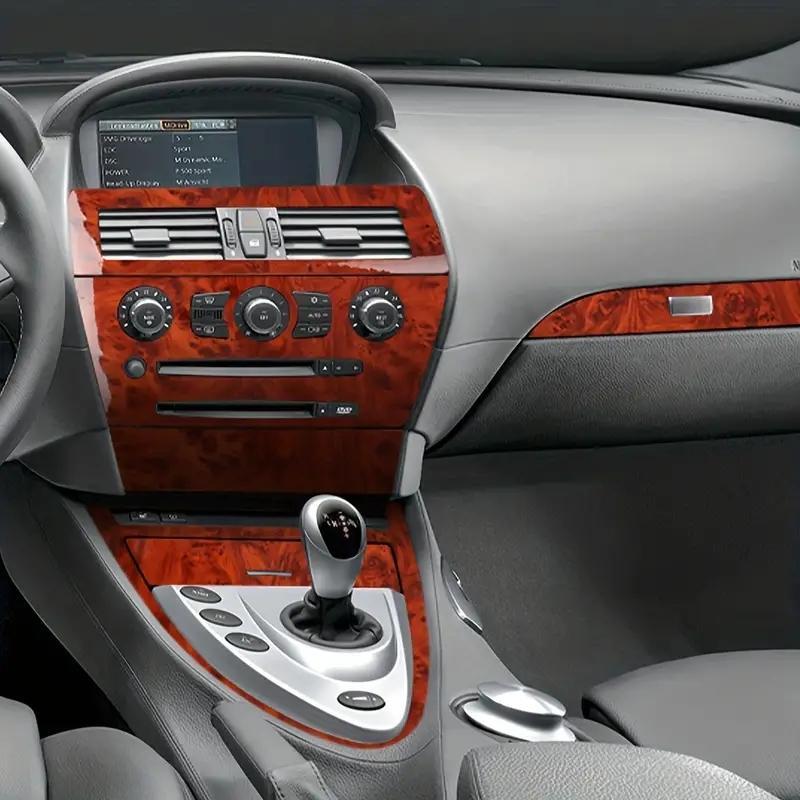 High Gloss Wood Grain Vinyl for Car Interior Furniture Countertop Wrap Sticker