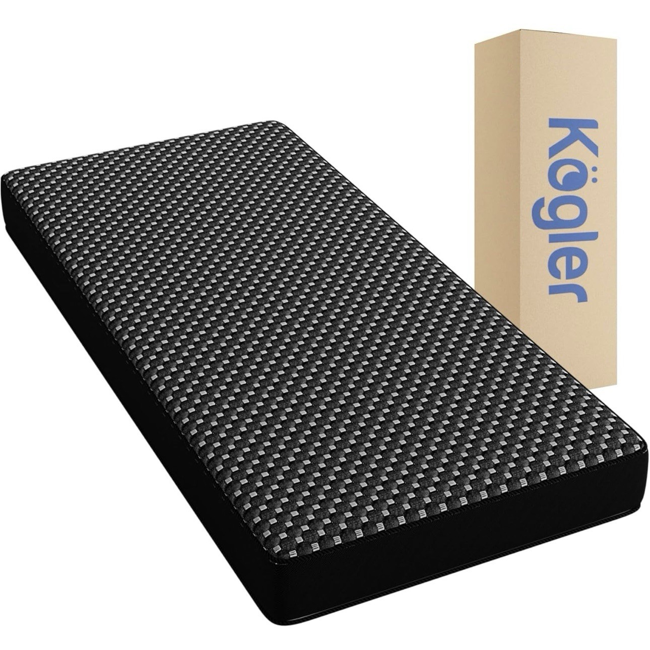 Kogler High-Density Foam Semi-Truck/RV Mattress – 7″ Trucker Mattress, 38x80x7