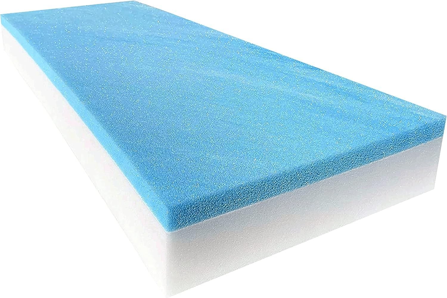 36″ Width x 72″ Length Camper/RV bunk Mattress with Gel Memory Foam -No Cover