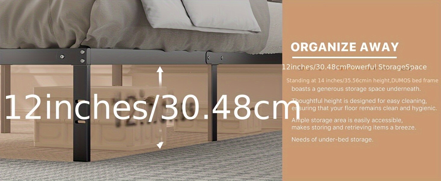 Premium Steel Bed Frame – Sturdy, Spacious & Long-Lasting for All Bed Sizes
