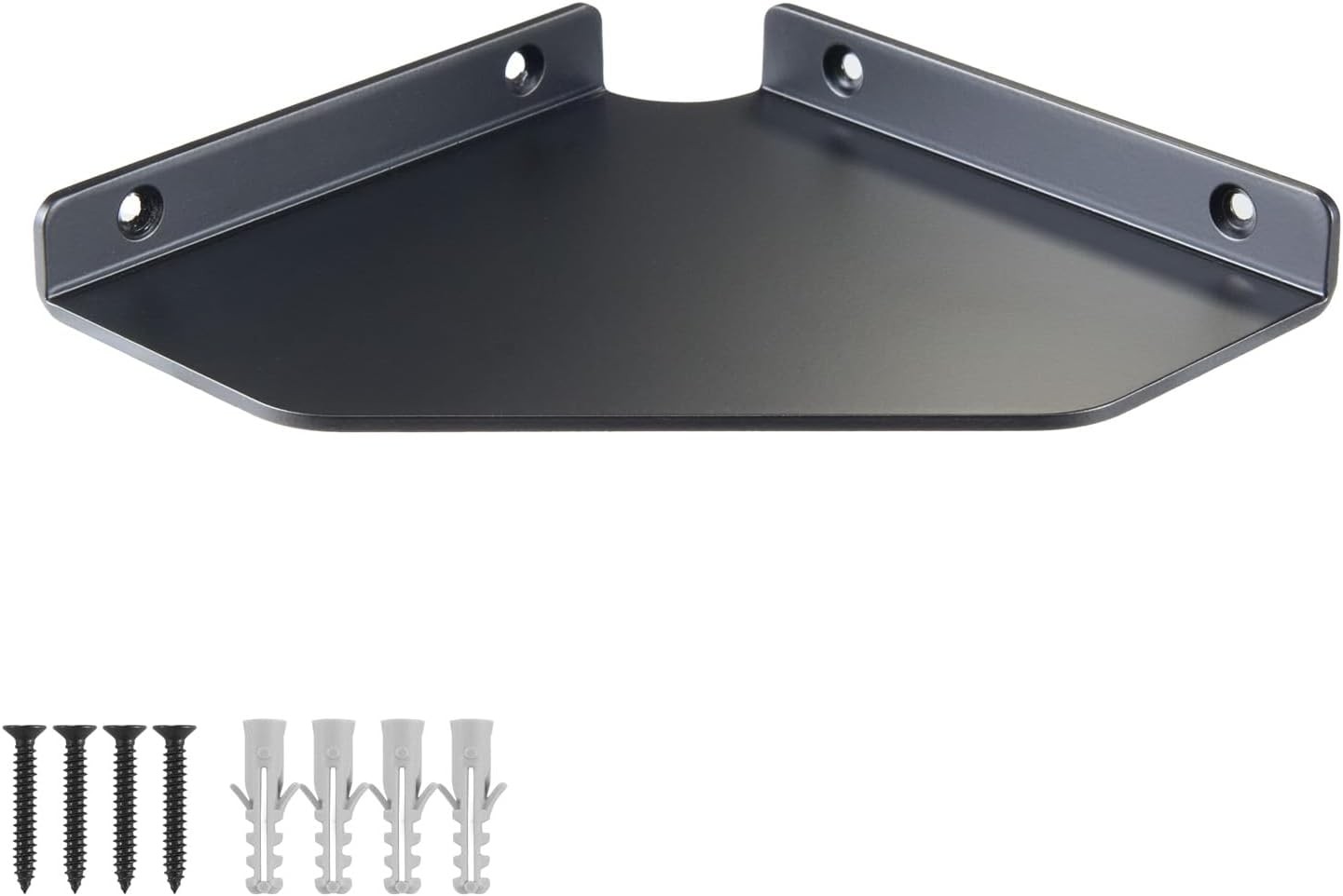 Corner Shelf Wall Mounted, Black Corner Shelf, Shower Shelf, Floating Corner