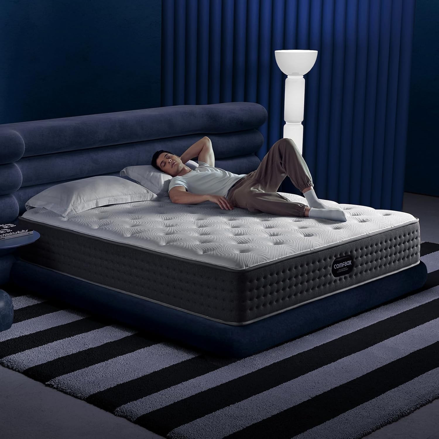 10.5 Inch Full Size Mattress | The Feel Most Sleepers Prefer | Hybrid Full