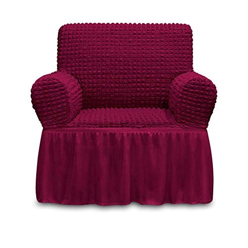 Arm Chair Covers Armchair Covers Universal Slipcovers with Small Burgundyred