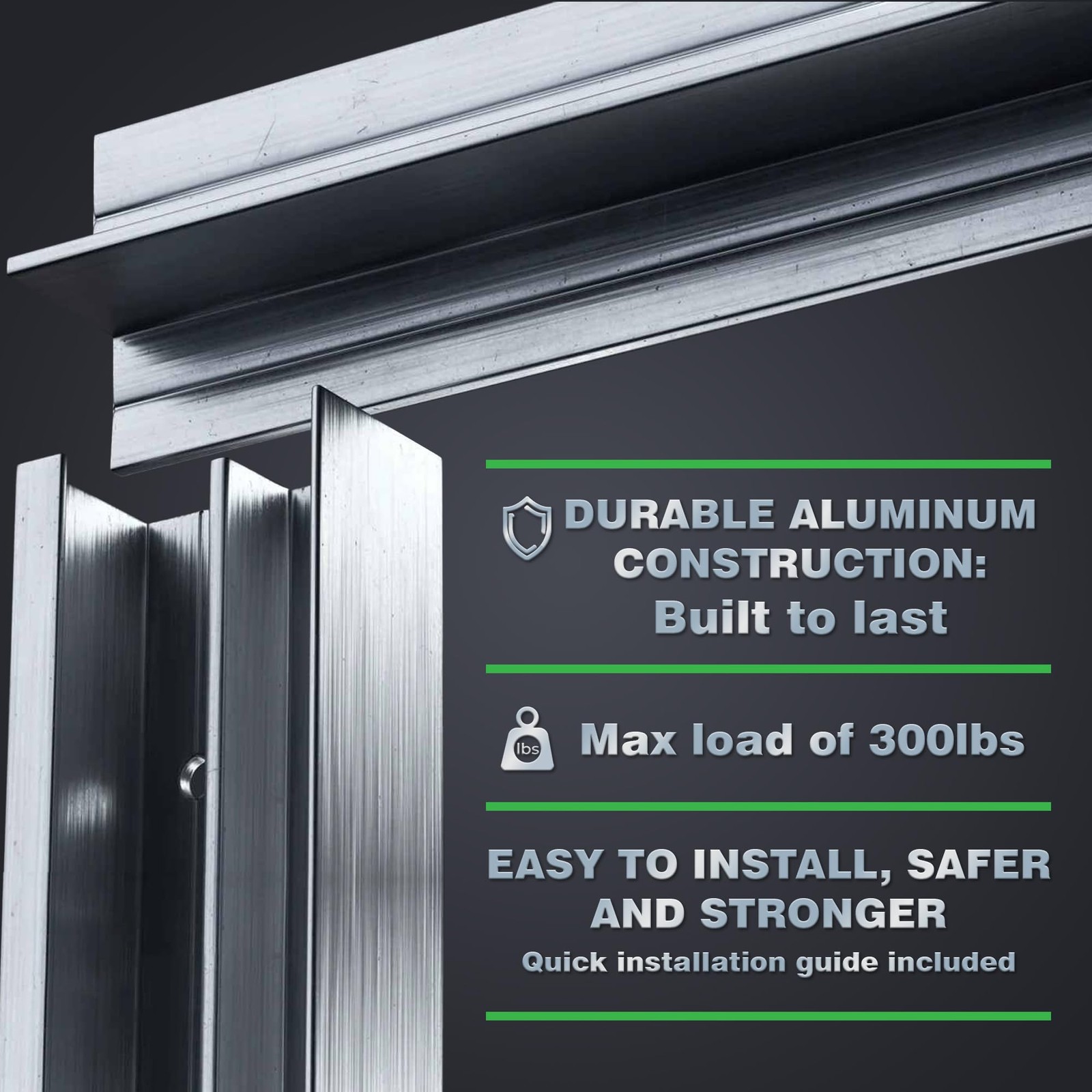 Solutions Classic Floating Shelf Bracket, 300LB, 63″ Max Shelf, 1-Pack