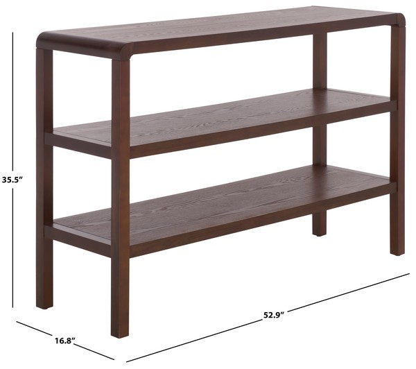 Safavieh OMARA 2 SHELF CONSOLE TABLE, Reduced Price 4172700581 CNS2311B