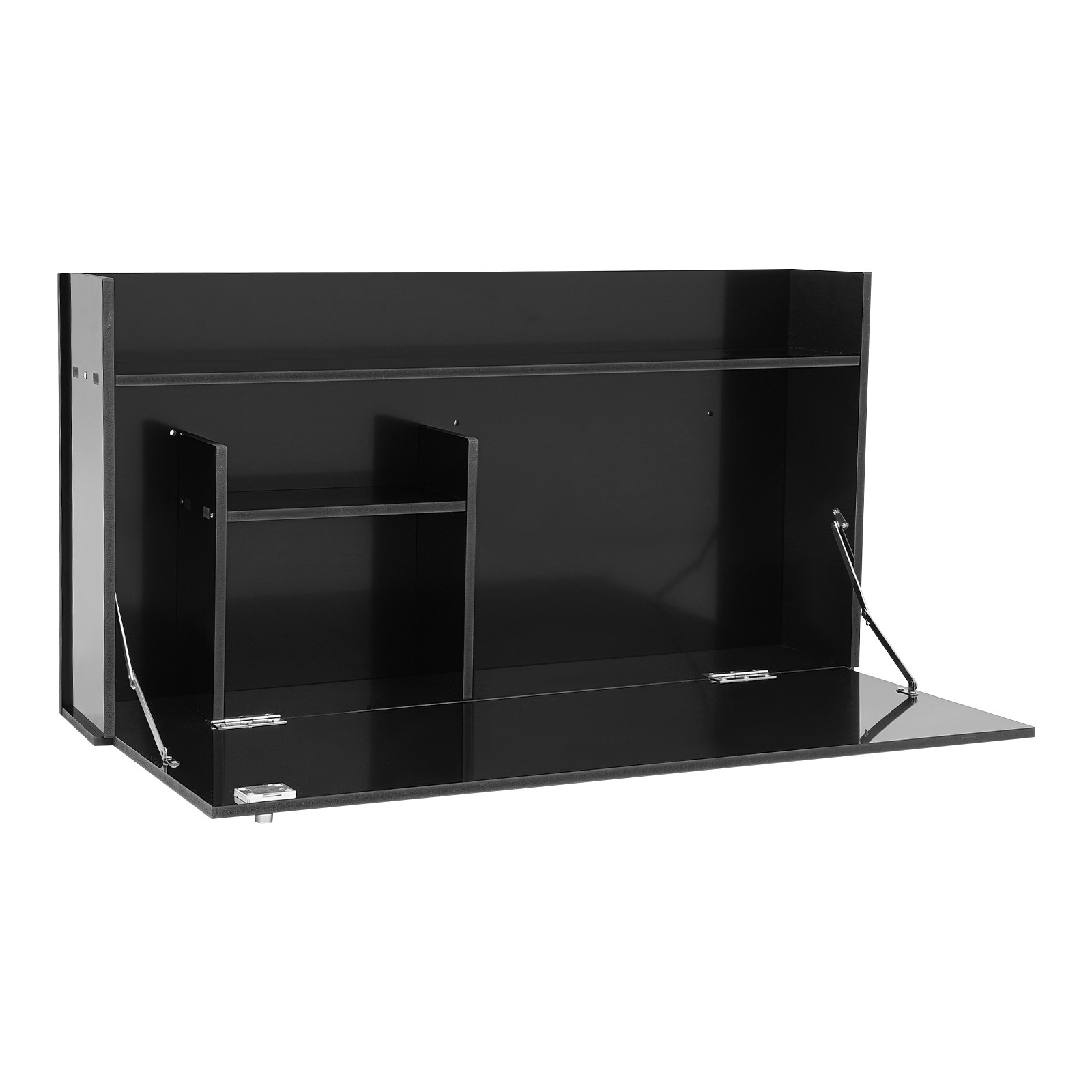 Wall Mounted Desk Cabinet, Multifunctional Floating Desk,Foldable Table Cabinet