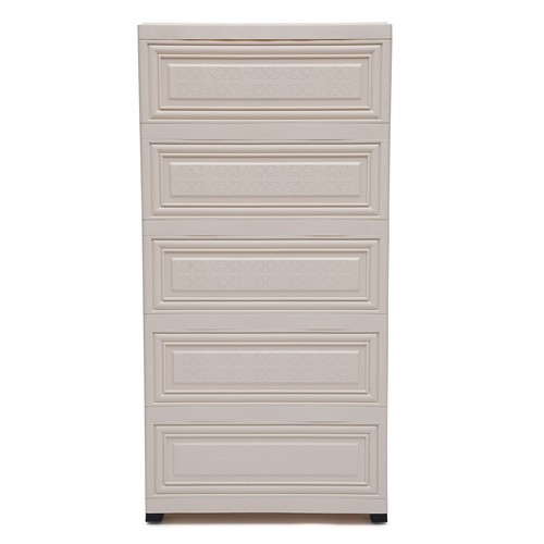 Lockable Dresser Organizer Multi Color Storage Cabinet With 6 Chest Drawers