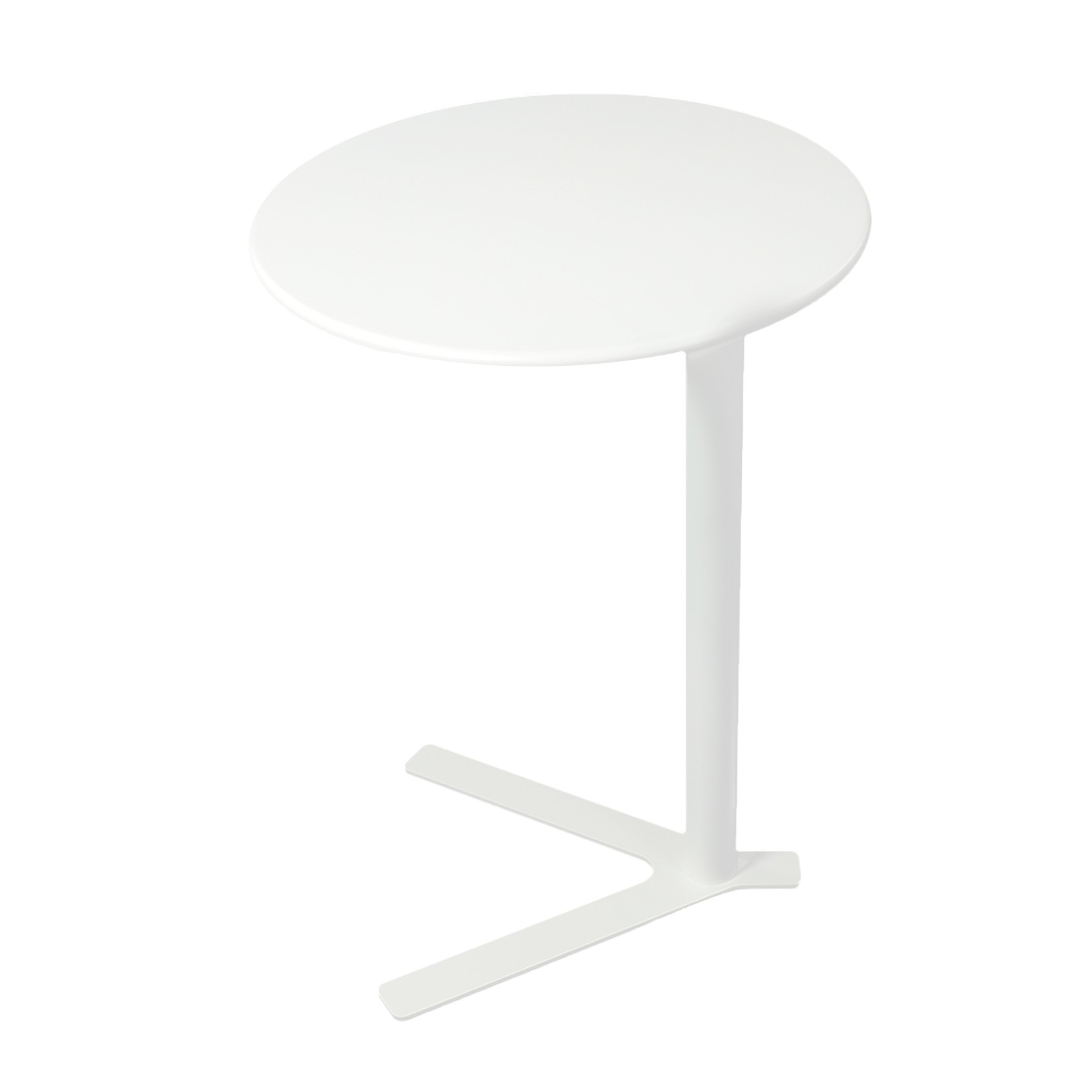 Round Side Table with Y-shaped Base, Side Table 69cm/27in Height