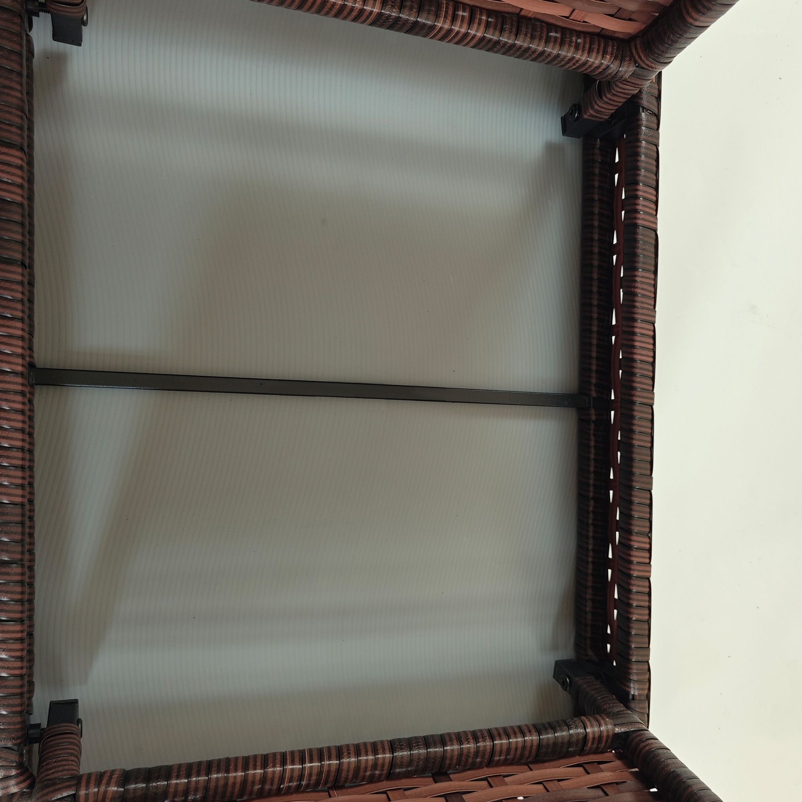 Handcrafted Folding Side Table 23.5×16.25×16.25 in for Indoor Outdoor Use