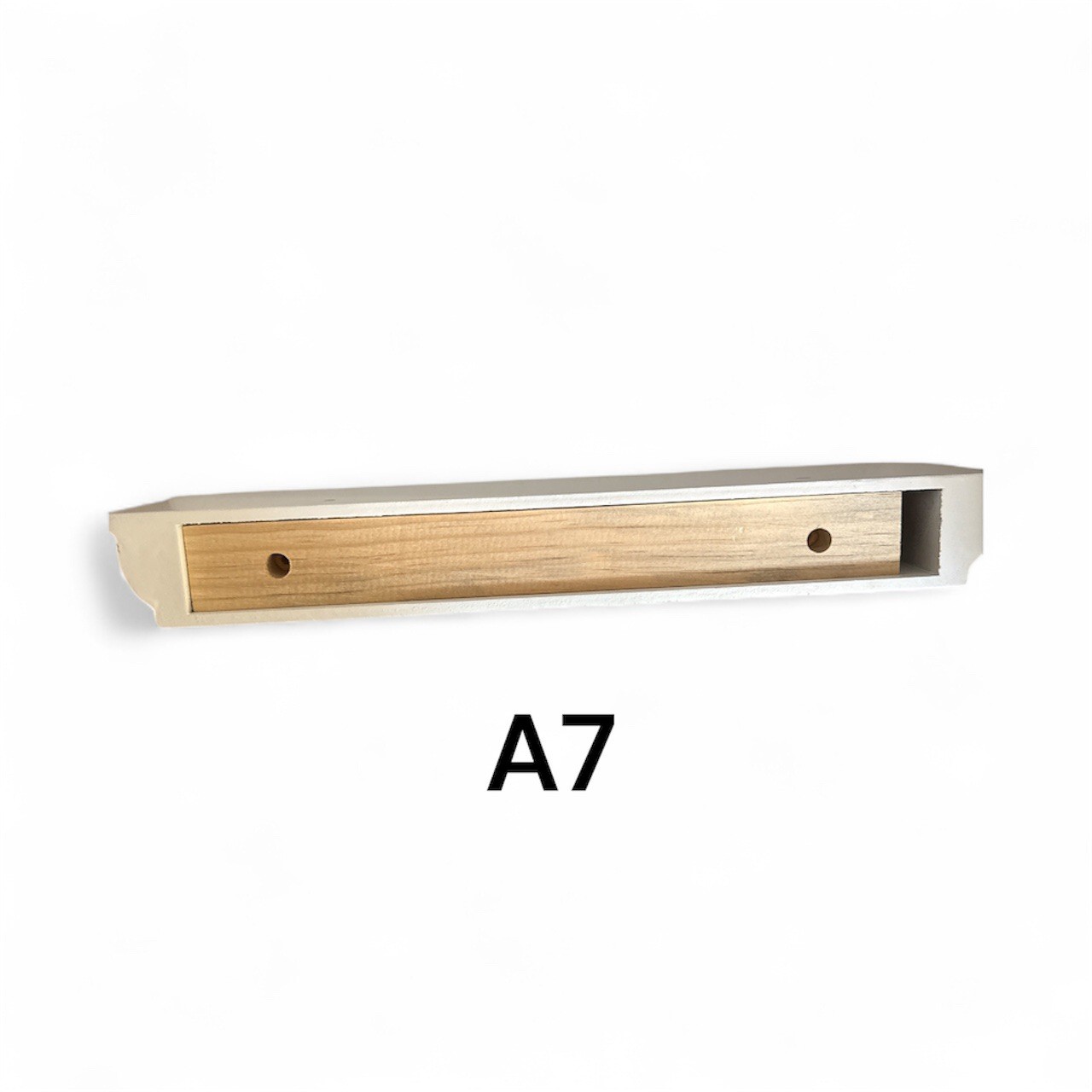 Home Decorators Collection Profile Shelf Wall-Mountable In White,plus hardware.