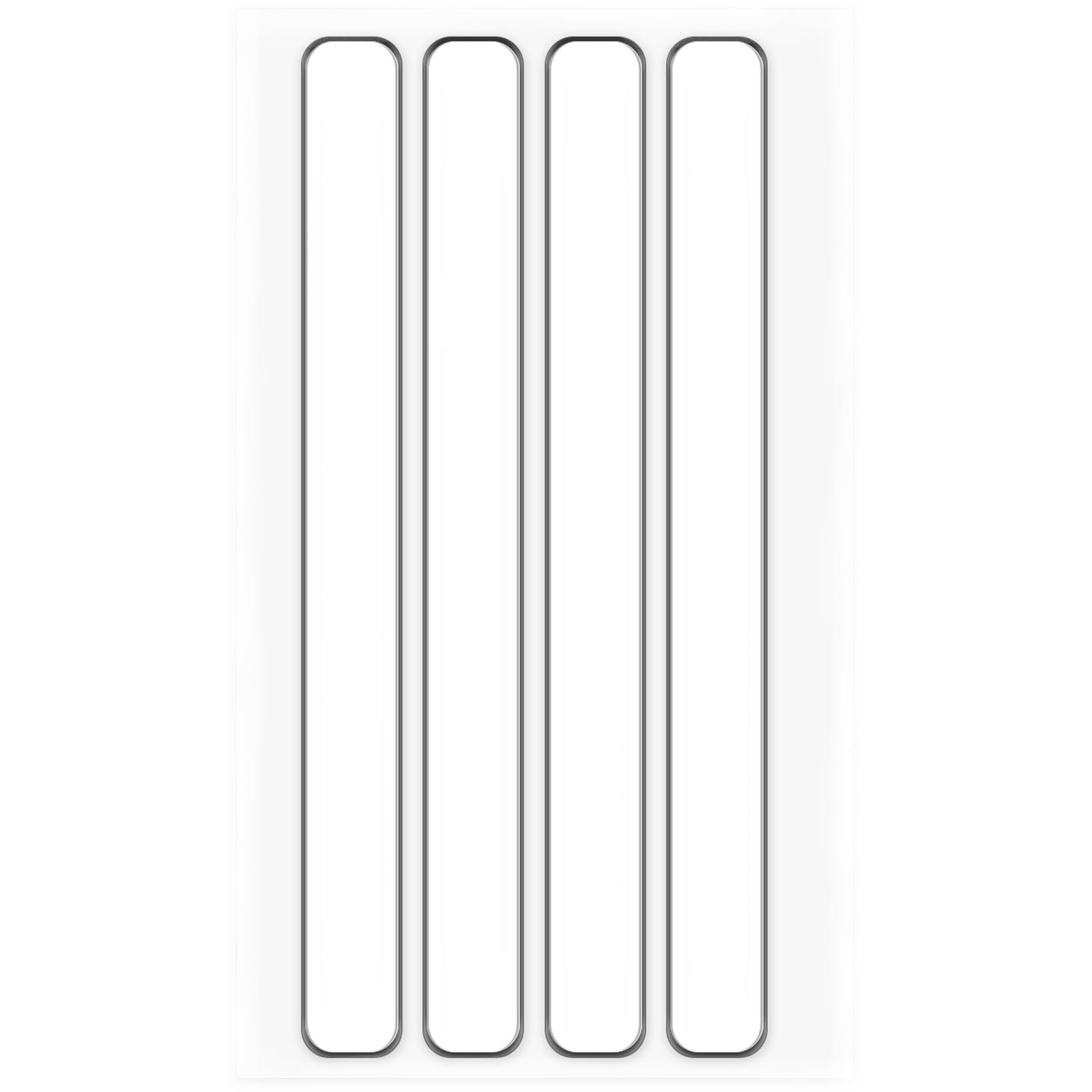 Chair Wall Protectors, Clear Cabinet Door Bumper 4 Pcs