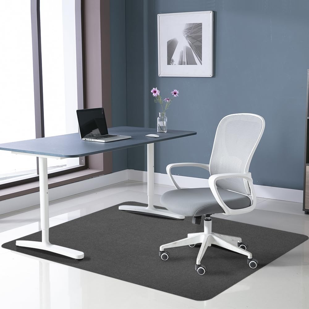 Jwlfpzj Office Chair Mat For Hardwood Floortile55X35 Anti-Slip Desk Chair
