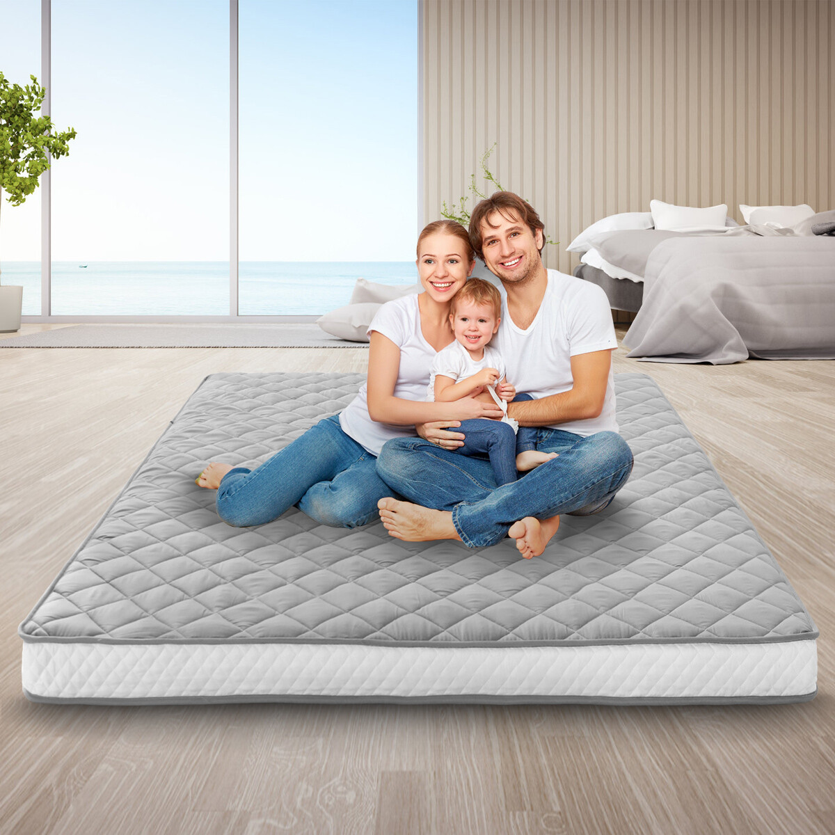 80×39/54/60/inch Floor Mattress Japanese Thicken Futon Bed Lounge Camping Pad