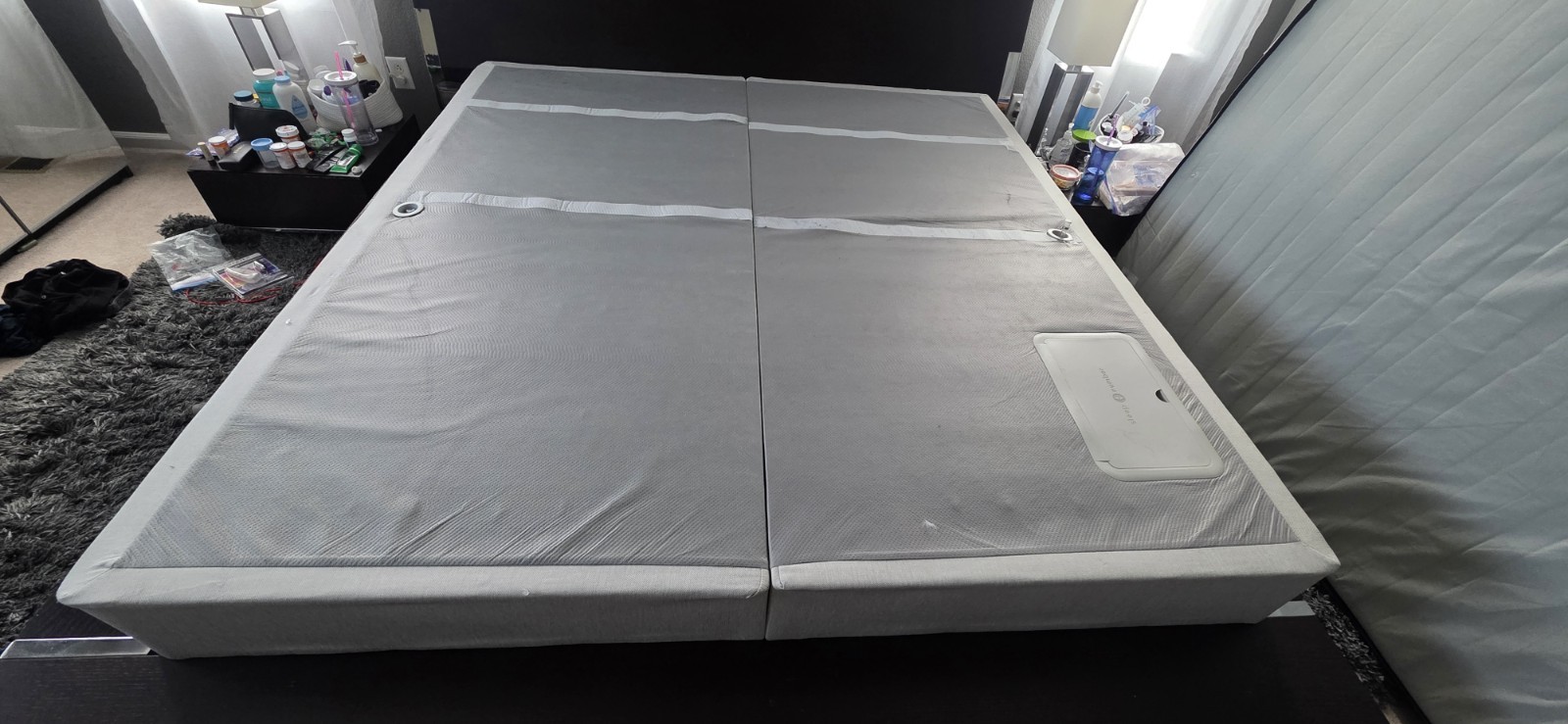 Sleep Number Mattress 360 P6 Split King And Scandinavian Designs King Bed