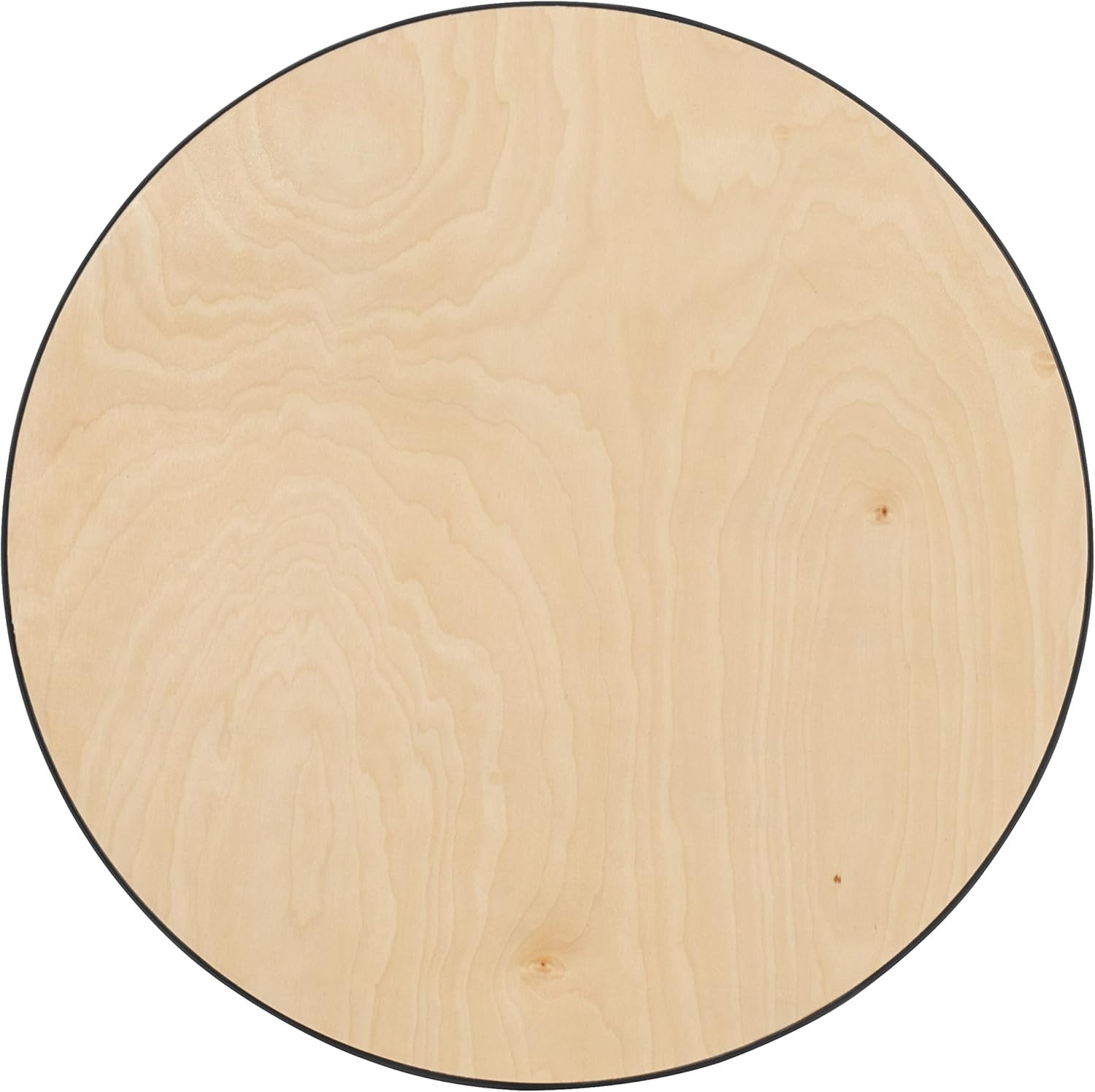 Adjustable Cocktail Table 30 Inch Round Wood Table for Events Home Use