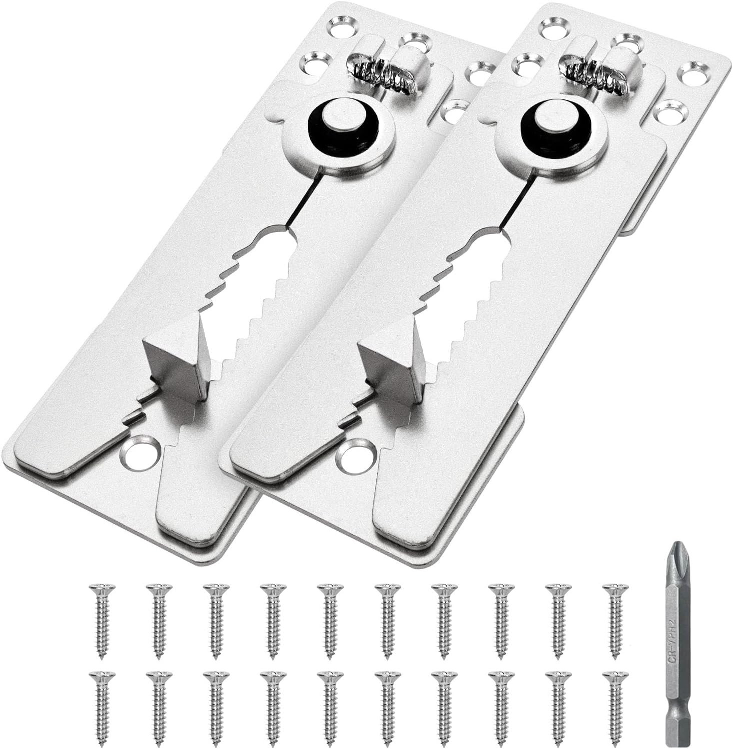 2 Pack Sectional Couch Connector Screws, Heavy Duty Sofa Connectors for Sectiona