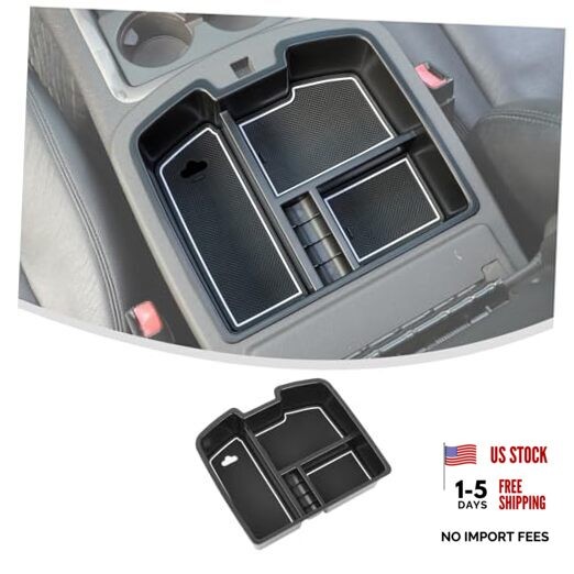 Organizer Tray Compatible with 2007-2013 Chevy Suburban Full Center Console