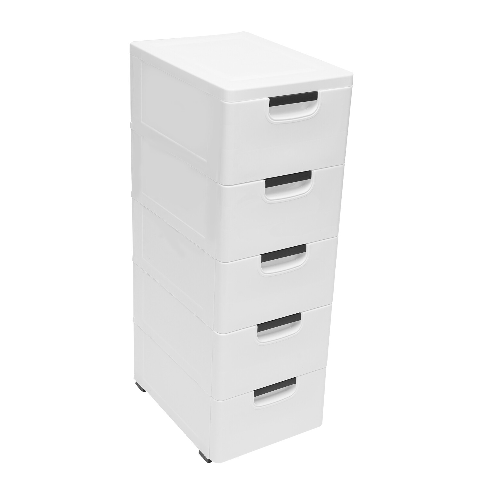 Plastic Drawers Dresser with 5 Drawers 15.75 x 11.81 x 33.07inches Cabinet