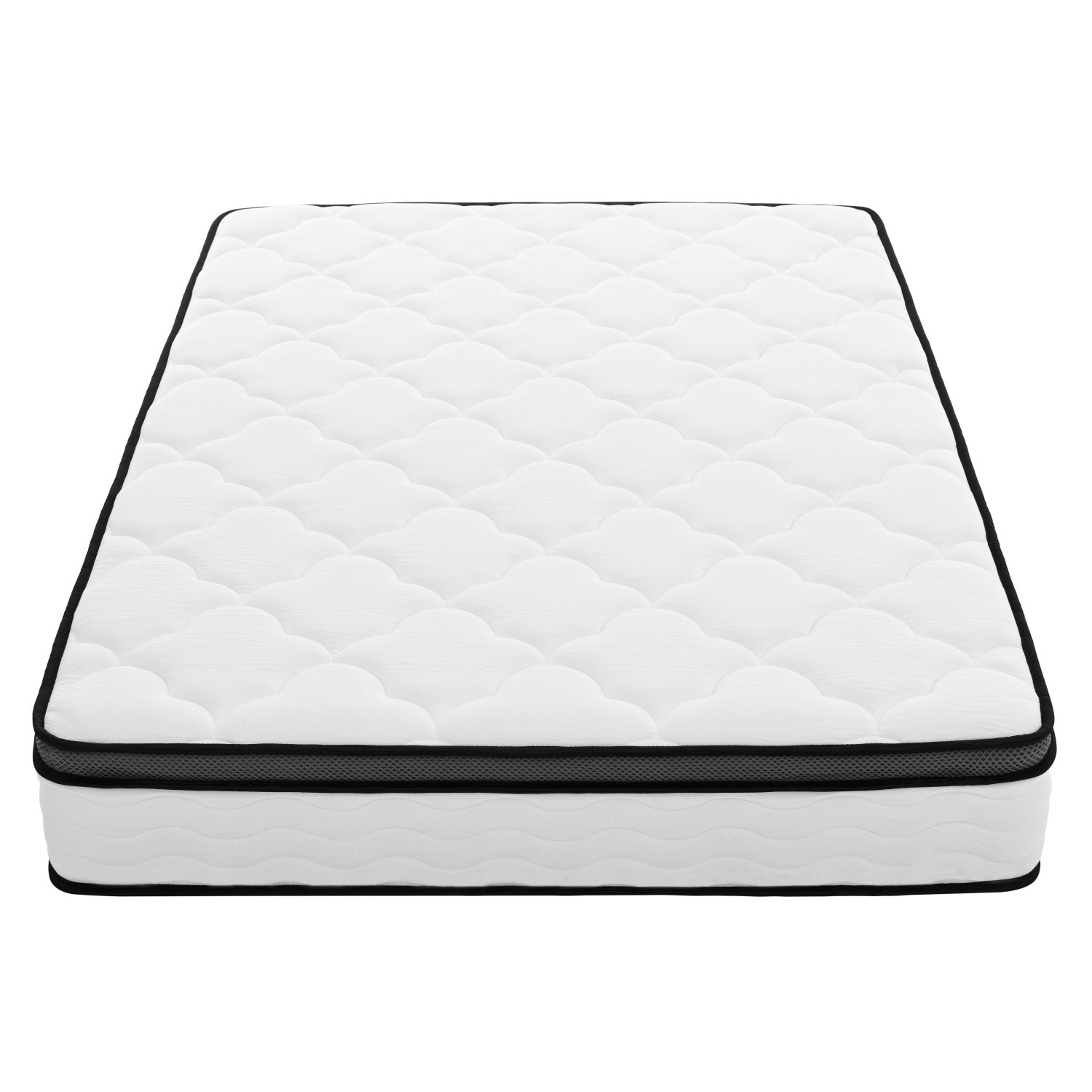 12 Inch Full/Queen Mattress Medium Soft Hybrid with Memory Foam & Pocket Springs