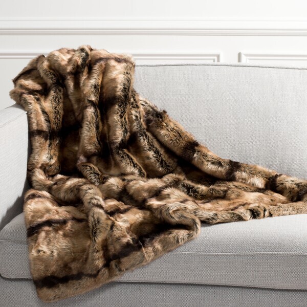 Safavieh FAUX LUXE BRICK THROW, Reduced Price 2172740043 THR716A-6072