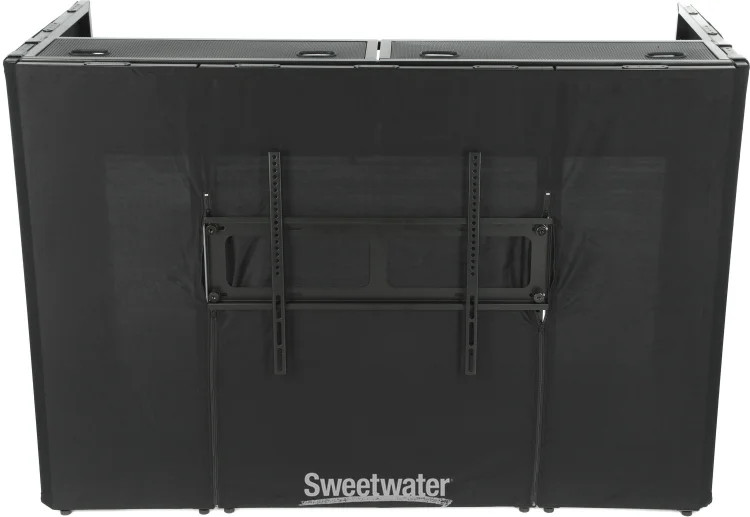 Odyssey DJBOOTHM65 Media DJ Booth for 65-inch Screen TV/Monitor