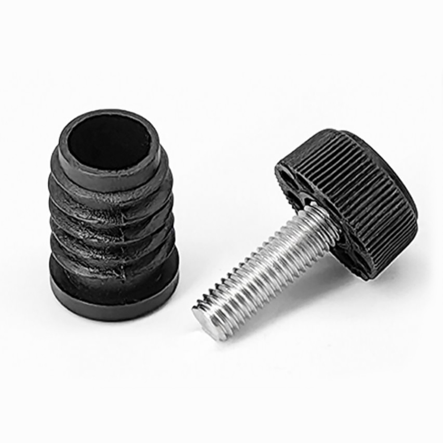 PP Adjustable Feet Levelling Round Base,With Insert Nuts Pipe Plug Blanking Bung