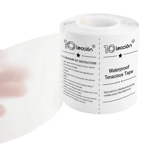 Roll TPU Pool Patch Repair Kit for Air Mattress, Swimming Pool, 3 in x 7 ft