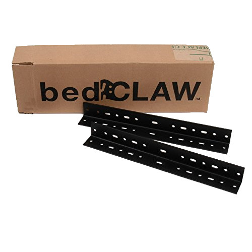 bedCLAW 13″ Steel Bed Frame Extension Rails, 1.5″x1.5″, Set of 2 Rails