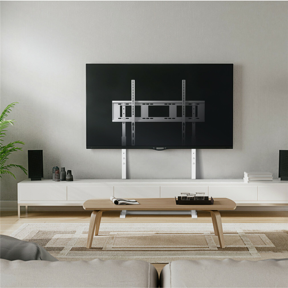 Adjustable TV Floor Stand Mount for 32-100″ Flat Panel LED LCD Plasma Screens