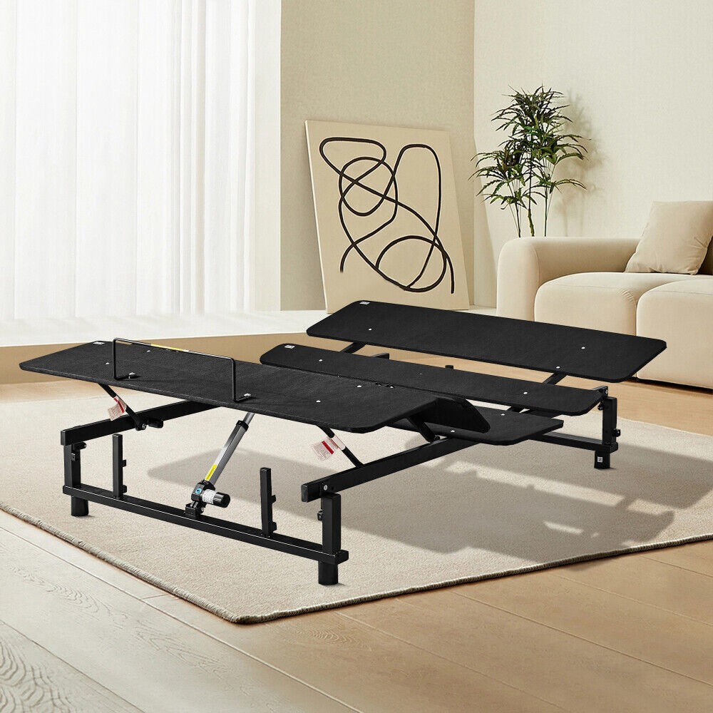 Queen Electric Adjustable Bed Frame Base W/Head Foot Incline Remote Zero Gravity