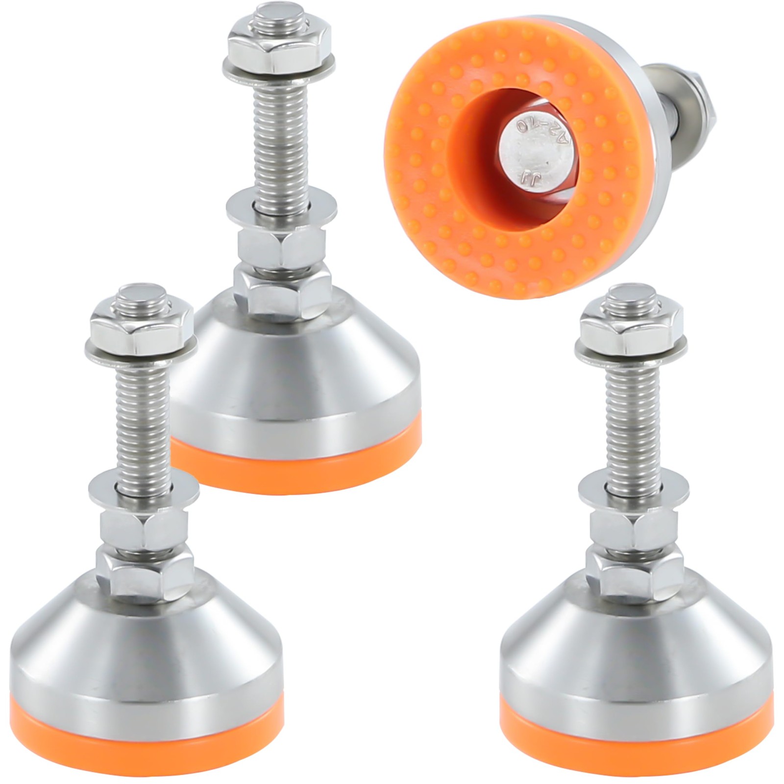 TERMATH Heavy Duty 2000 lb Capacity Stainless Steel Adjustable Leveling Feet …