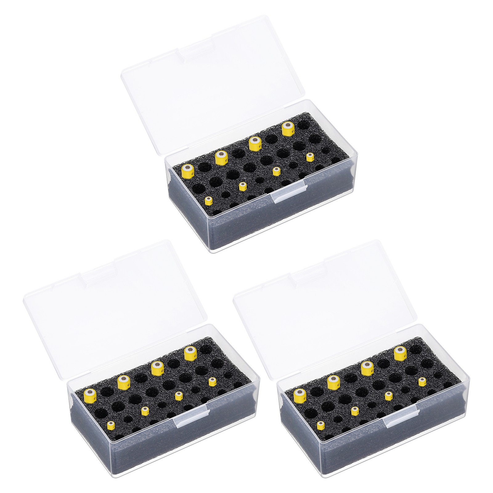 Battery Box for 16 AA and 16 AAA, Pack of 3