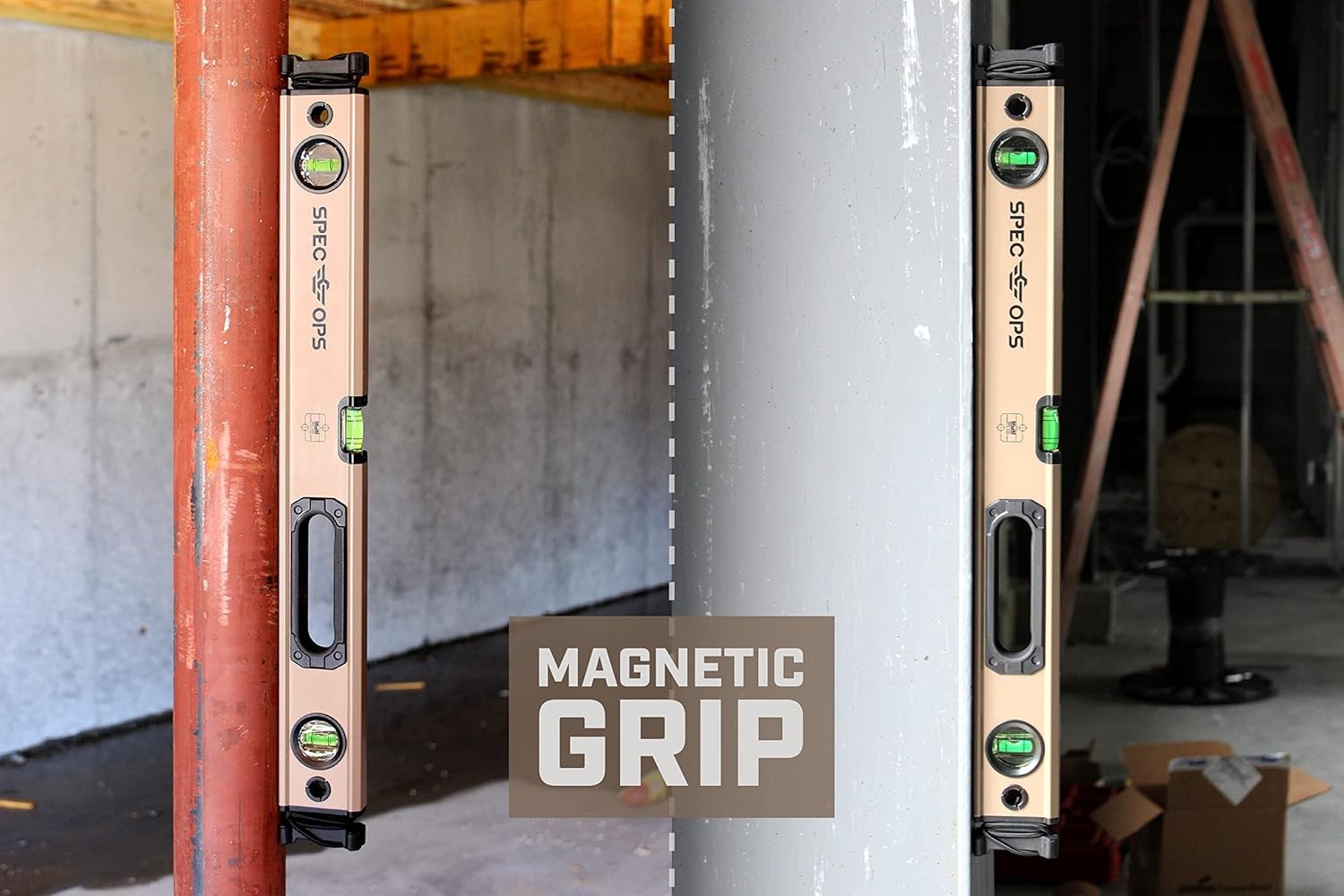 Spec Ops Tools 24″ Magnetic Box Beam Level, Tourniquet Attachment System