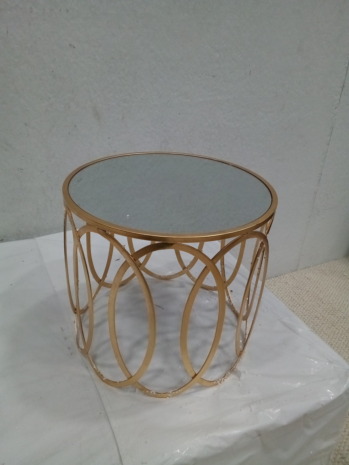 Safavieh Cyrah Gold Leaf Accent Table, Reduced Price 2172717950 FOX2564A