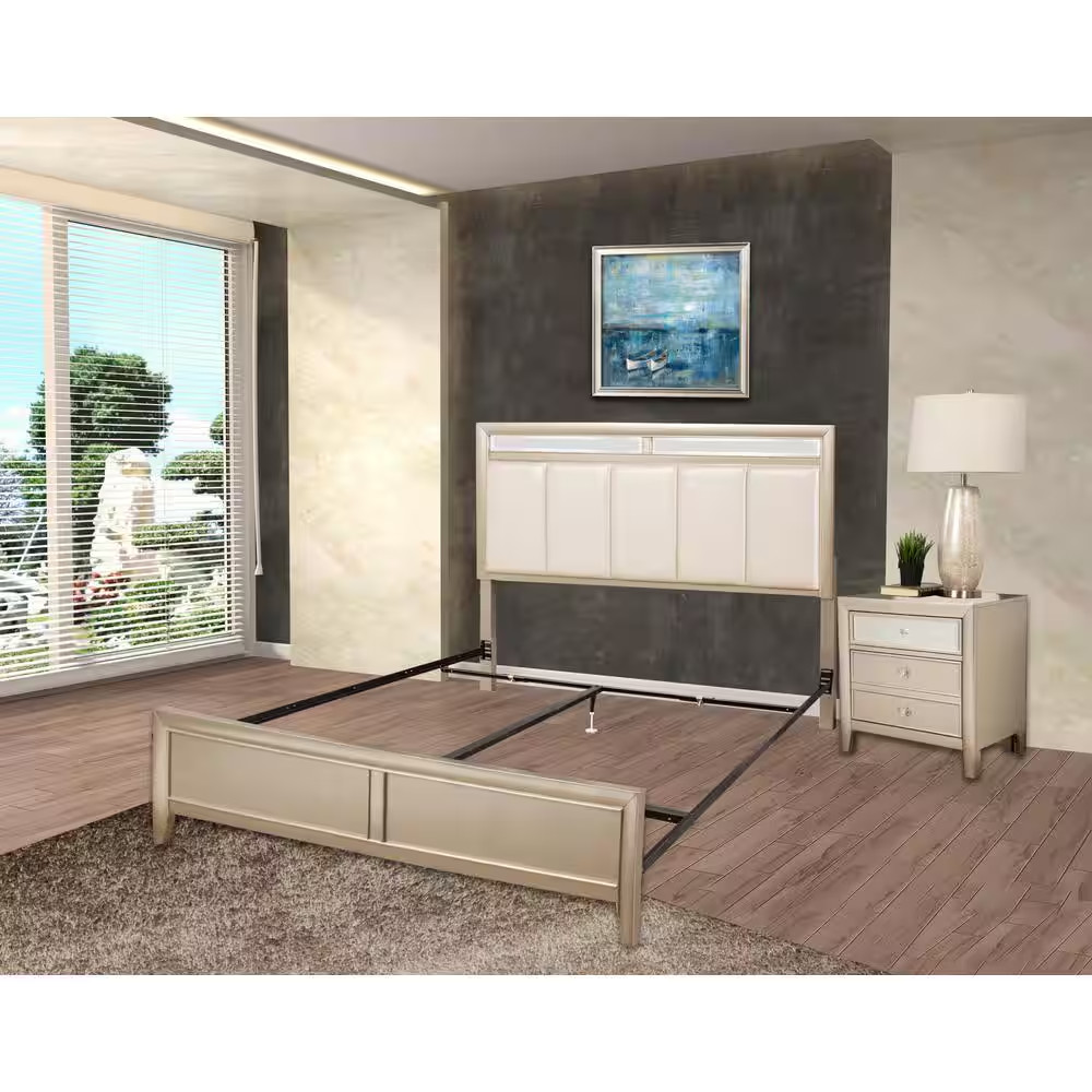 Black Adjustable Bedframe Headboard Footboard Bolt on Bed Rails Free Shipping Ne