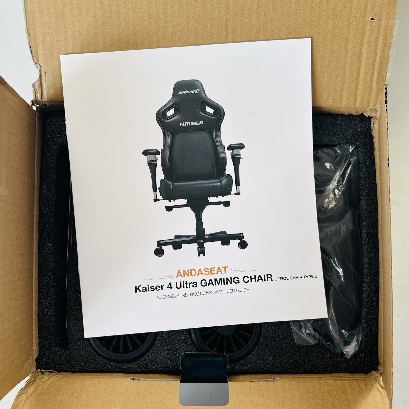 Kaiser Gaming Chair 4 Series Accessories Box Replacement Parts