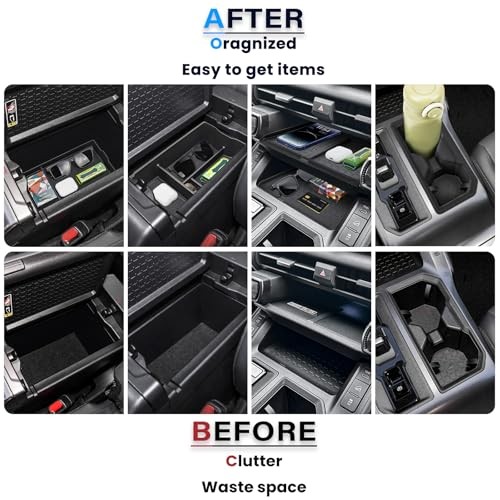 5PCS Center Console Organizer for 2026 Toyota RAV4 5 PCS Center Console Tray