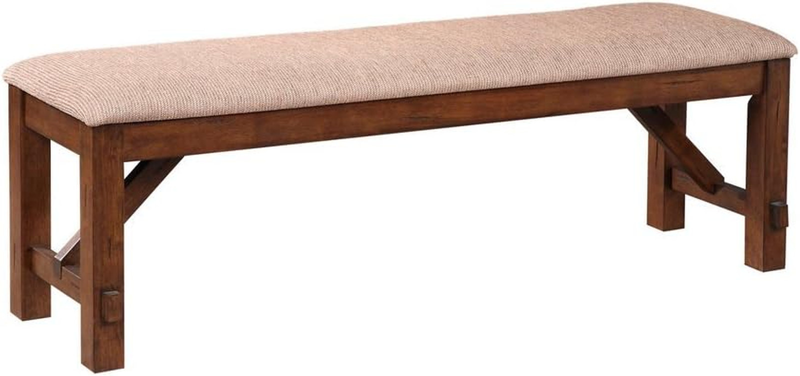 Elegant Karven Solid Wood Dining Bench for Stylish Home Dining Spaces
