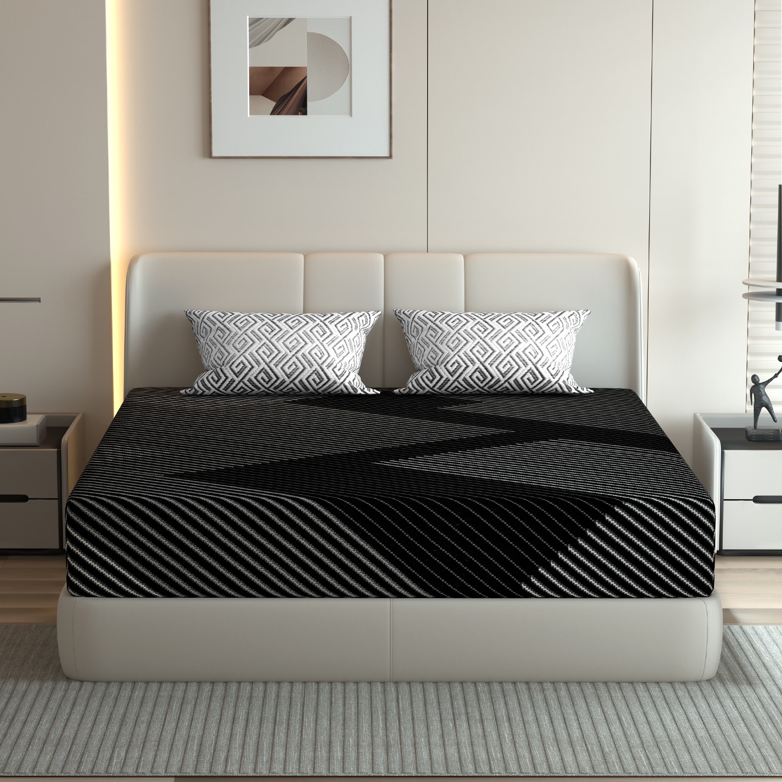 8/10/12″ Gel Infused Memory Foam Mattress Twin Full Queen King Mattress in a Box
