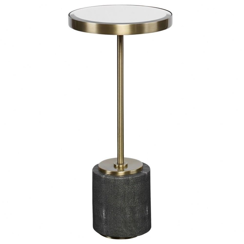24.75 Inch Mirrored Accent Table – Furniture – Table – Accent – 208-BEL-4529525