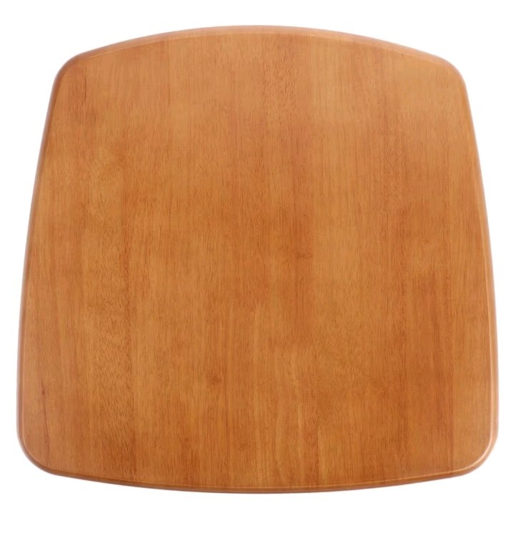 Chair Seat Panel Solid Wood Seat Board Accessories Wooden 17.3 X 16.5 In Rustic