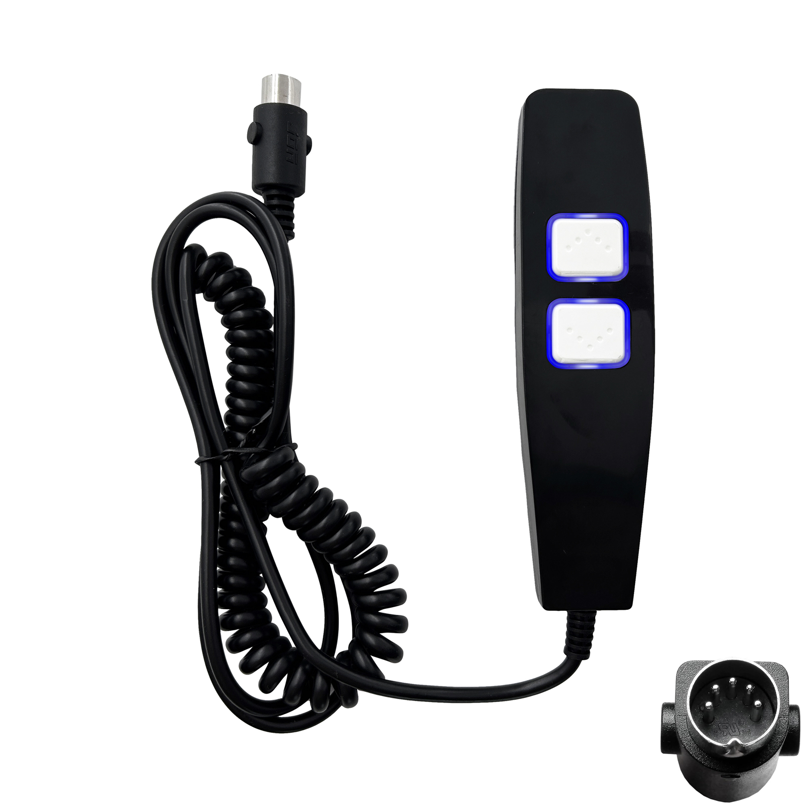 Power Recliner Lift Chairs 2 Button 5 Pin Remote Hand Control with USB A C Ports